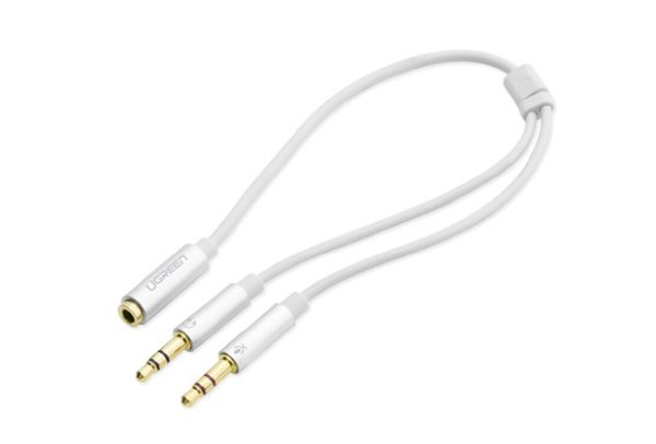 UGREEN 3.5mm Female to 2mm male audio cable – White (20897)