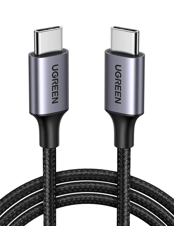 UGREEN 50150 USB-C Male to Male 60W PD Fast Charging Cable – 1M