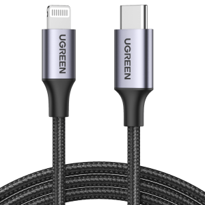 UGREEN 60759 USB-C to iPhone 8-pin Fast-Charging Cable – 1M