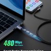 UGREEN 70255 USB-A to 90 Degree Angle USB-C Cable 3M