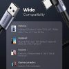 UGREEN 70255 USB-A to 90 Degree Angle USB-C Cable 3M