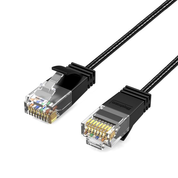 Ultra Slim Flexible Cat6A UTP Ethernet Cable 10Gbps – 0.5 M