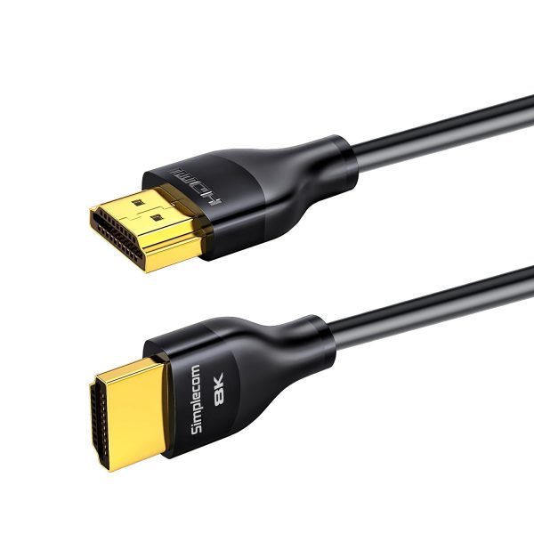 Simplecom CAH510 Ultra High Speed HDMI 2.1 Cable 48Gbps 8K@60Hz Slim Flexible 1M