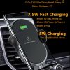 C366: Automatic Clamping Wireless Car Charger,with backlight