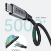 CHOETECH MIX00073 (XCC-1002 x2) 100W USB-C Braided Fast Charging Cable 1.8M 2 Pack