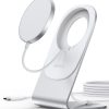 CHOETECH MIX00117SL Magasafe Fast Wireless Charger Stand Holder For iPhone 13/12 (H047+T517)