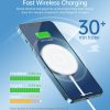 CHOETECH MIX00117SL Magasafe Fast Wireless Charger Stand Holder For iPhone 13/12 (H047+T517)