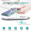 CHOETECH T317 2-in-1 Dual Wireless Charger Pad (MFI Certified)