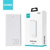 KIVEE PT63 20000mAh Power Bank White