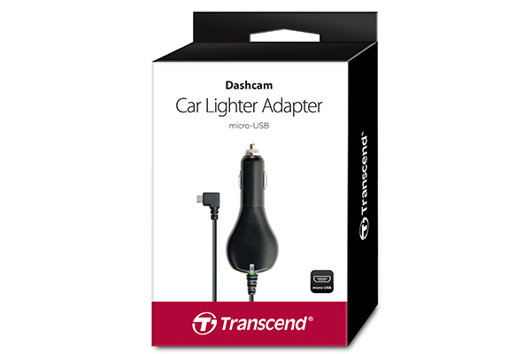 TRANSCEND TS-DPL2  Car Lighter Adapter for DrivePro, Micro-B (For DP230 / DP130 / DP110)