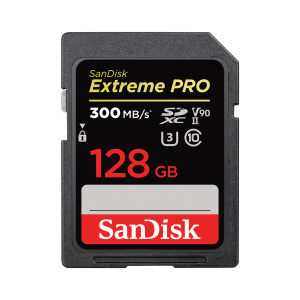 SanDisk 128GB Extreme PRO SDHC and SDXC UHS-II card SDSDXDK-128G-GN4IN