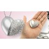 Heart Shape USB Pen Drive  16GB  (Pink)