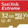 SANDISK SDSQXAF-032G-GN6MN 32GB MICRO SDHC EXTREME A1 V30, UHS-I/ U3, 100MB/s ,NO  SD ADAPTER