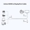 Simplecom TH201 HDMI to DisplayPort Active Converter Cable 4K@60hz USB Powered 2M