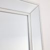 White Beaded Framed Mirror – 190×100 cm