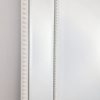 White Beaded Framed Mirror – 190×100 cm