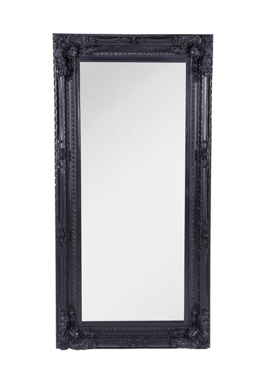 LUX French Provincial Ornate Mirror – Black