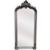 LUX Arch French Provincial Ornate Mirror – Antique Silver