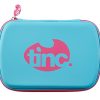 Tinc Two-Colour Hard Top Pencil Case : Zip – Blue and Pink