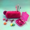 Tinc Fluffy Pencil Case – Pink