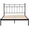 Calimo King Single Bed Size Metal Frame Platform Mattress Base – Black