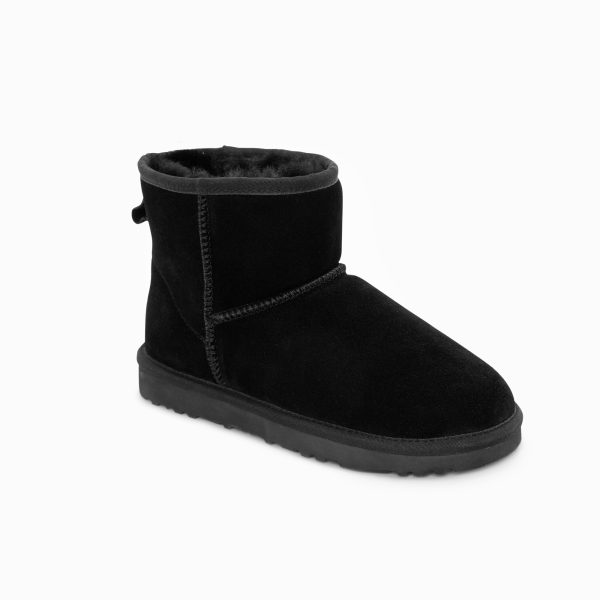 Ugg Boots Genuine Australian Sheepskin Unisex Mini Classic Suede (Black) – Euro 39