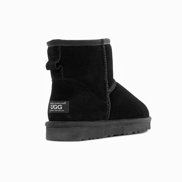 Ugg Boots Genuine Australian Sheepskin Unisex Mini Classic Suede (Black) – Euro 39