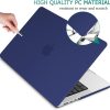 Suitable for MacBook Pro 14 Max Inch Case 2023 2022 2021 M2 A2779 M1 A2442 Hardshell Case Keyboard Cover – Blue