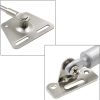 2 Pcs 100N Cabinet Door Hydraulic Hinge Metal Head Lift Support Soft Close & Buffer Telescopic