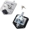 Trailer Door Latch Rv Door Tool Box Lock Gasket T-Handle with Keys 304 Stainless Steel