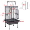 174cm Large Rolling Mobile Bird Cage Birdcage Finch Aviary Parrot Animals Playtop Stand Canary Finch