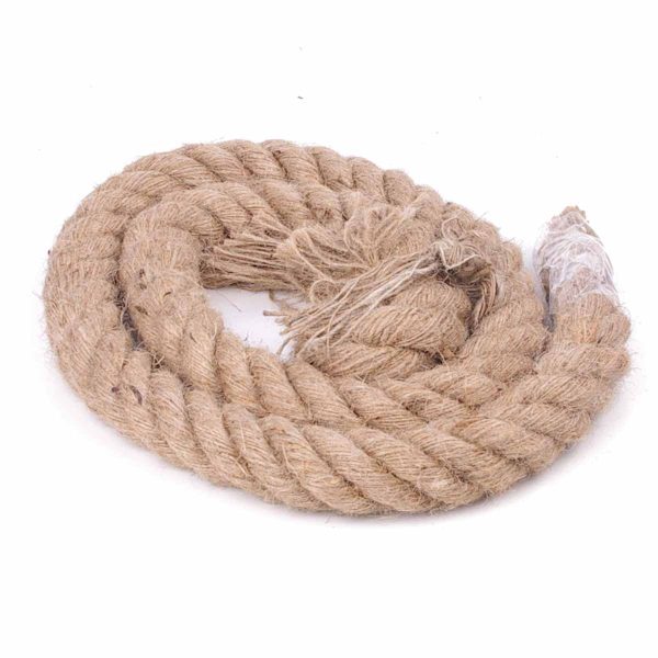 Sisal 40mm Rope Natural Twine Cord Thick Jute Hemp Manila Crafting Home Decor – 1 M