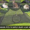 Outdoor Cat Enclosures  Indoor Cats Portable Tent, Cat Tunnel, Playhouse Play Tents Small Animals