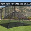 Outdoor Cat Enclosures  Indoor Cats Portable Tent, Cat Tunnel, Playhouse Play Tents Small Animals