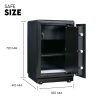 Digital Safe Safety Box Security Code Lock Box Fire Proof Heavy Duty 80L