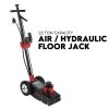 Low Profile 22 Ton Air Hydraulic Trolley Jack Floor Garage Truck Service Jack