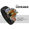 Whale Tail T Handle Lock Latch Compression Lock Trailer Toolbox Silver