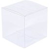 10 Pack of 9cm Sqaured Cube Gift Box –  Product Showcase Clear Plastic Shop Display Storage Packaging Box