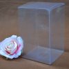 10 Pack of 8x8x10cm Clear PVC Plastic Folding Packaging Small rectangle/square Boxes for Wedding Jewelry Gift Party Favor Model Candy Chocolate Soap B