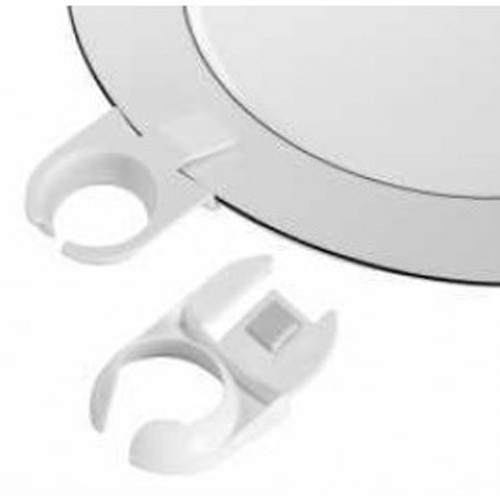 10 Pack Of 75mm White Wine Glass Dinner Lunch Plate Clip Holder – Stand Up Buffet Party  – Promotion Merchandise Gift