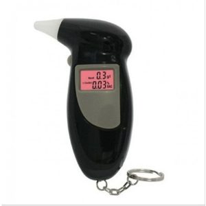 Digital Alcohol Tester LCD Police Breathalyser Grade Accuracy Portable Keychain - FREE POST