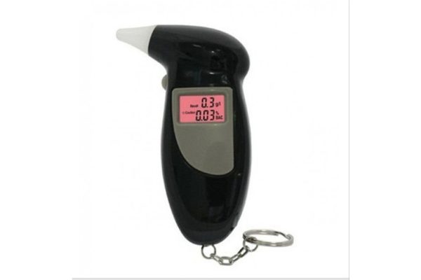 Digital Alcohol Tester LCD Police Breathalyser Grade Accuracy Portable Keychain – FREE POST