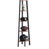 VASAGLE Corner Shelf 5-Tier Industrial Ladder Bookcase