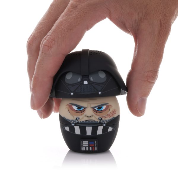 Star Wars Bitty Boomers Darth Vader with Removable Helmet Ultra-Portable Collectible Bluetooth Speaker