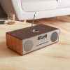 Majority Oakington Bluetooth, DAB Radio & CD Player – Walnut