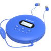 Majority Oakcastle CD100 Bluetooth Portable CD Player – Blue