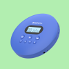 Majority Oakcastle CD100 Bluetooth Portable CD Player – Blue