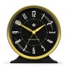 Newgate Hotel Alarm Clock Black