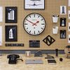 Newgate Putney Clock Black