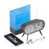 Newgate Space Hotel Cyborg Led Alarm Clock – Grey